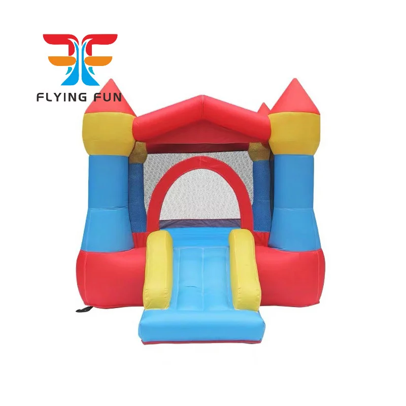 Mini Red Trampoline Castle