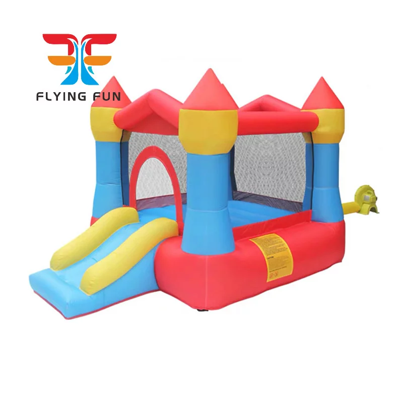 Mini Red Trampoline Castle - Image 3